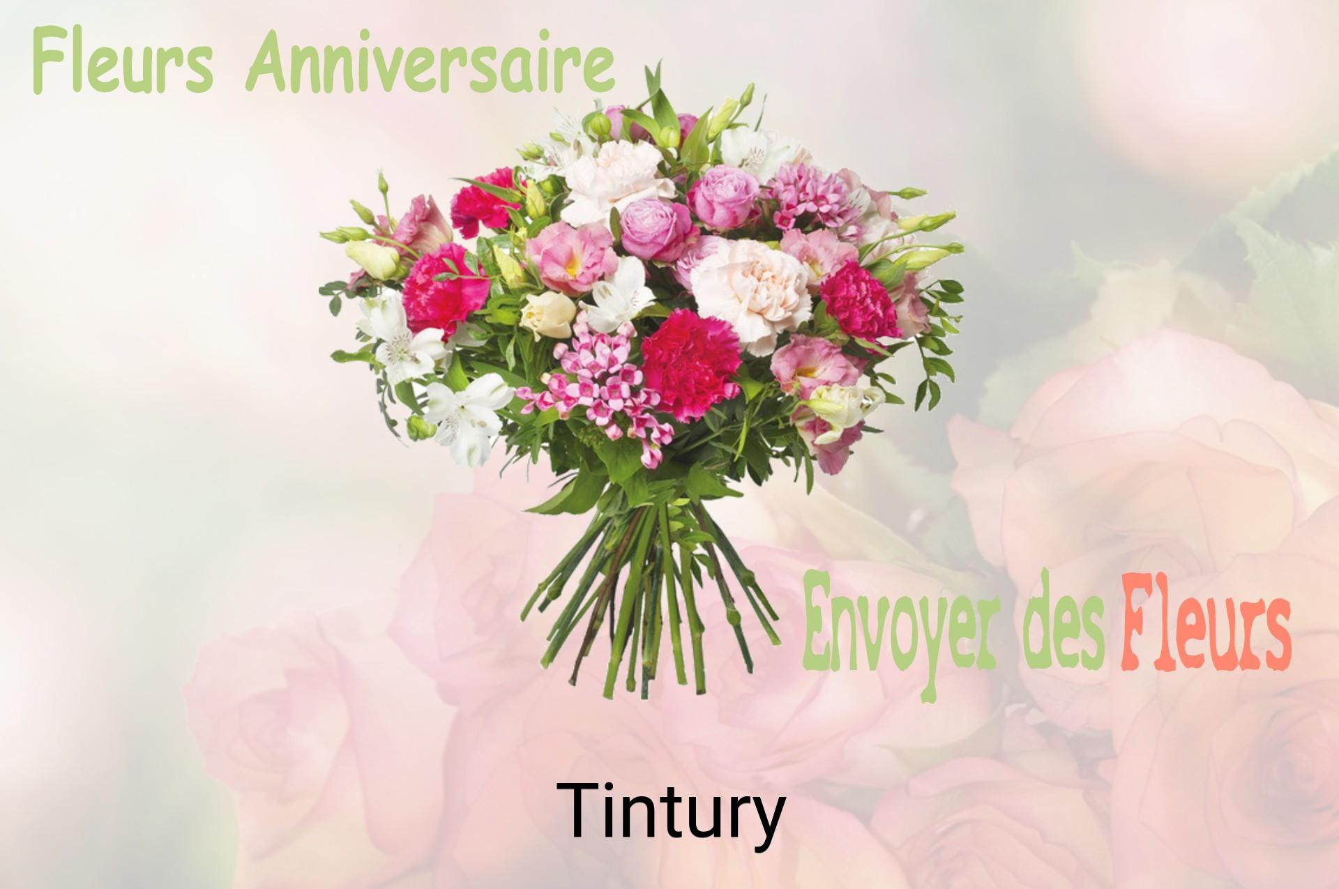 Bouquet de fleurs d’anniversaire livré à Tintury