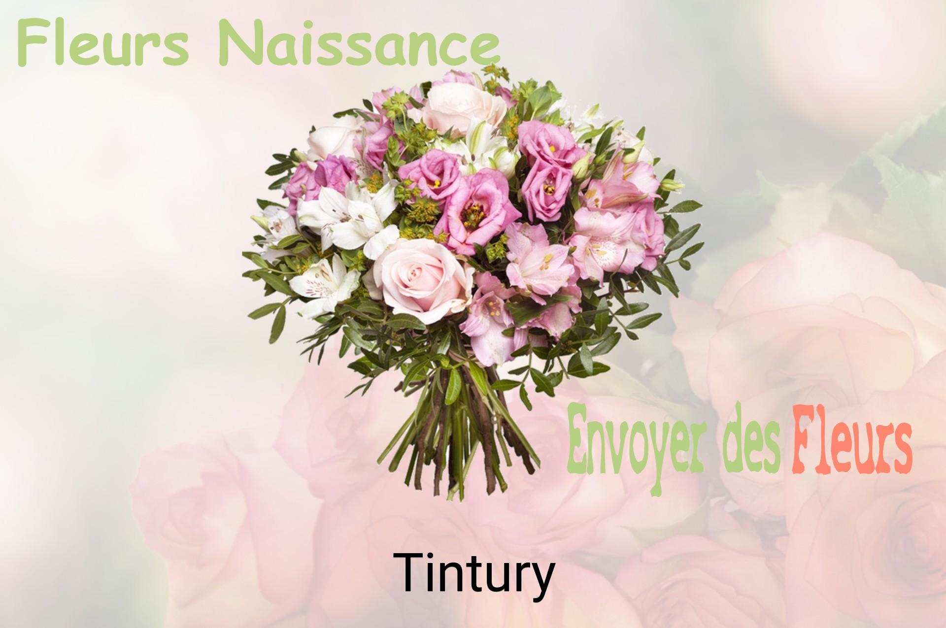 Bouquet de fleurs de naissance livré à Tintury